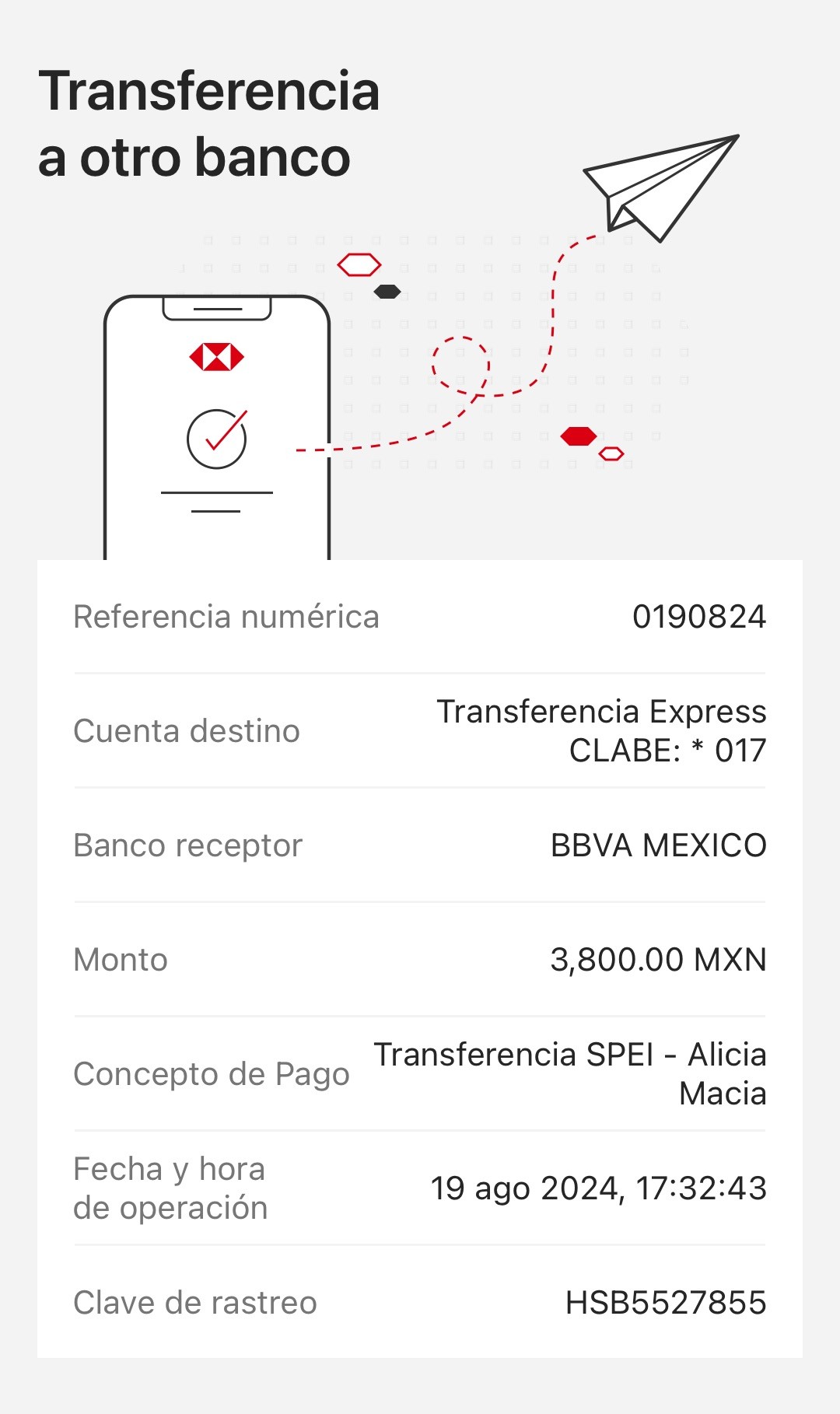 Comprobante de pago