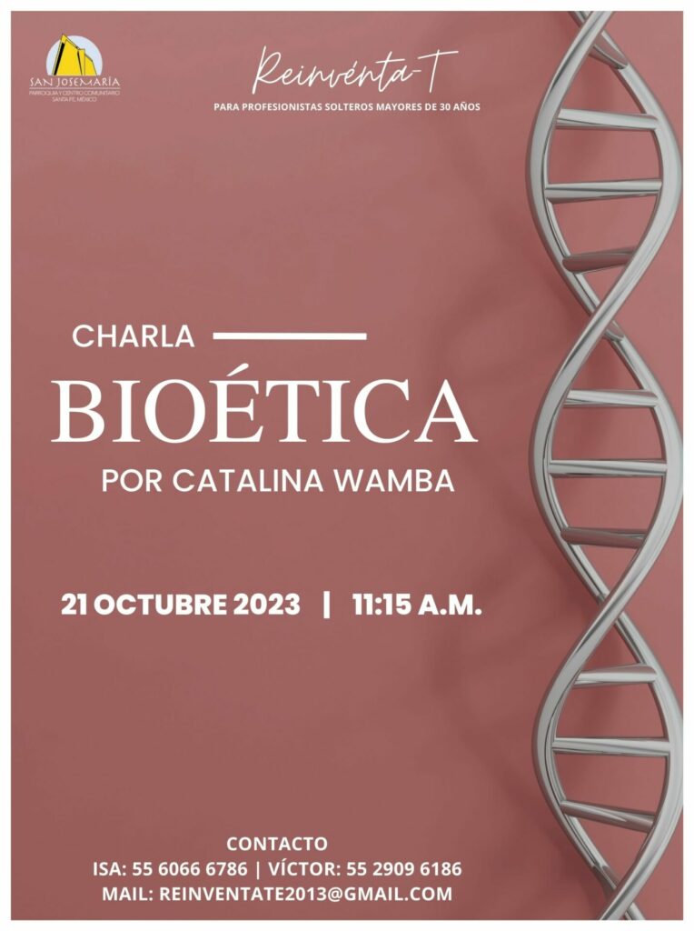 Charla: “Bioética”