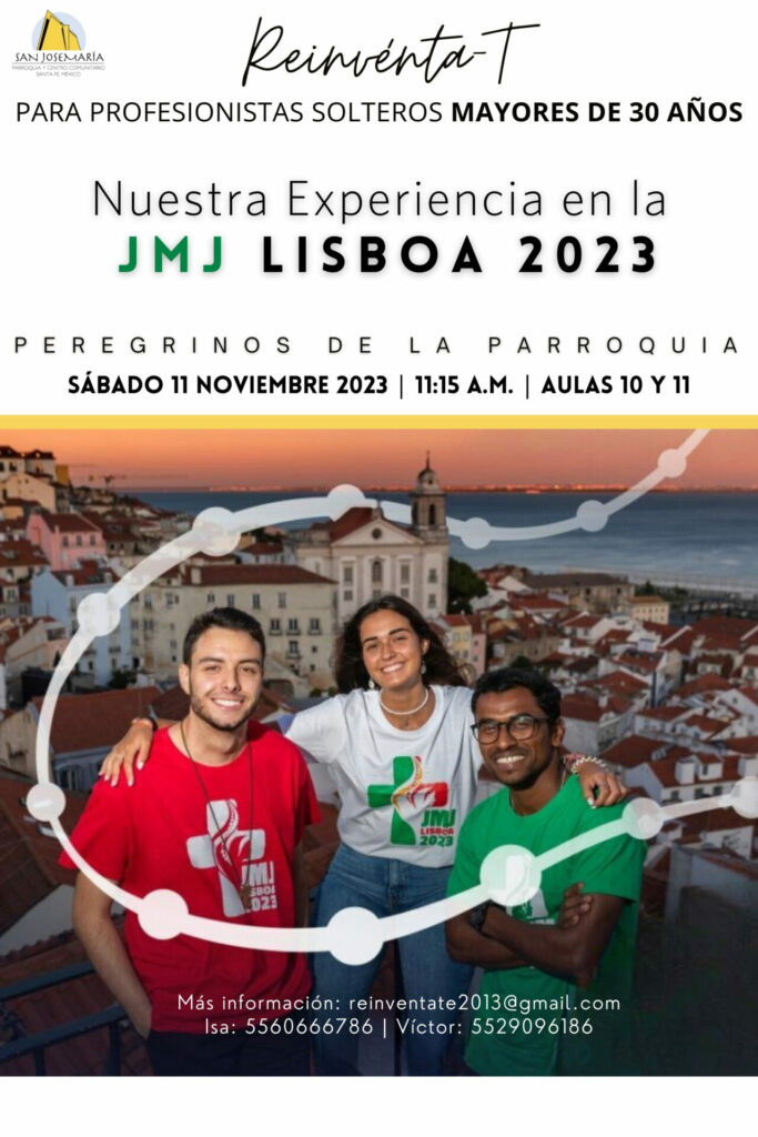 Nuestra experiencia en la JMJ Lisboa 2023