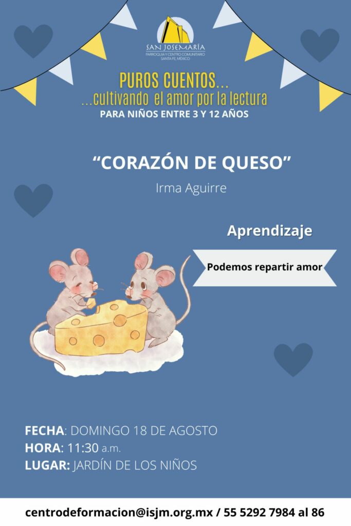 Puros Cuentos: “Corazón de queso”