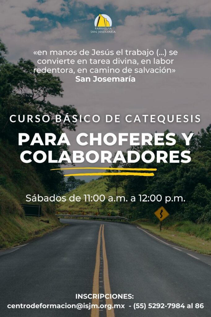 Catequesis para Choferes y Colaboradores