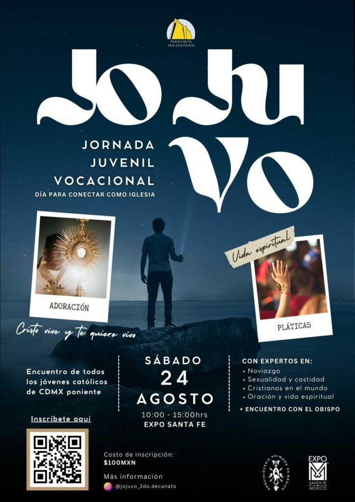 Jornada Juvenil Vocacional-JoJuVo : día para conectar como iglesia.